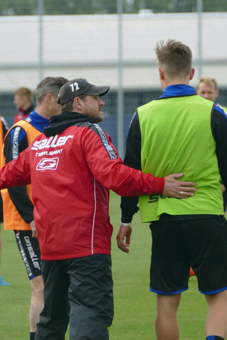 Treino do SC Paderborn